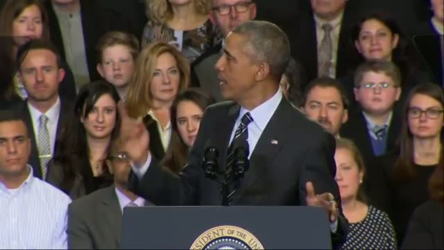 Watch Obama Pitches Immigration Steps in His Hometown Video
