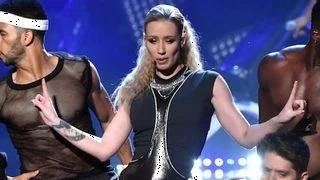 Watch Iggy Azalea AMAs 2014 Performance Of Fancy & Charli XCX Performance Of Beg For It Was Hot Video