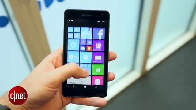 Watch Microsoft's Lumia 535 is colourful and cheap Video
