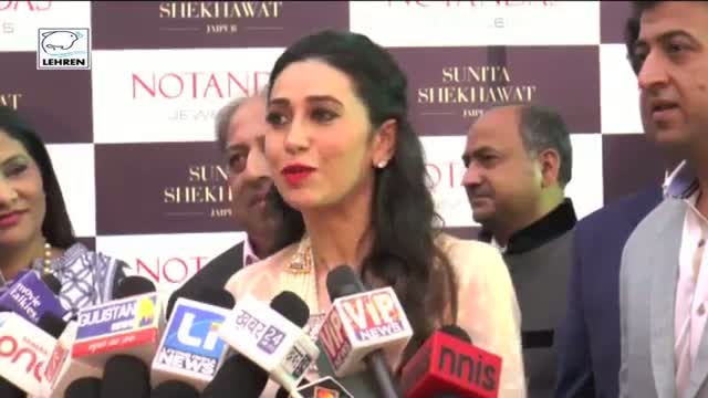 Watch Karishma Kapoor Launches Jewellery Brand Video