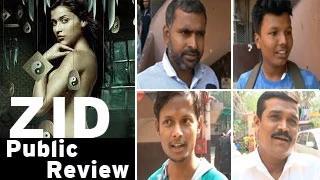 Watch Zid movie PUBLIC REVIEW | Mannara, Karanvir, Shraddha Das Video