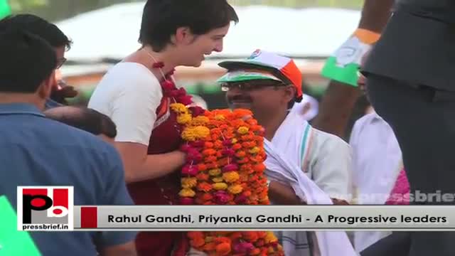 Watch Priyanka Gandhi and Rahul Gandhi - young charismatic and matured Congress leaders Video
