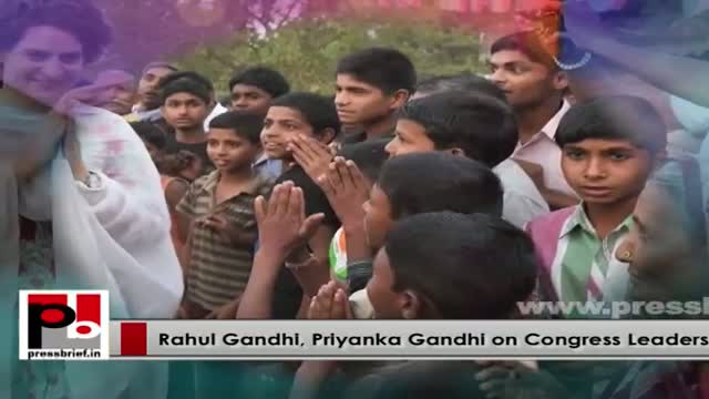 Watch Young and energetic Congress leaders - Rahul Gandhi and Priyanka Gandhi Vadra Video