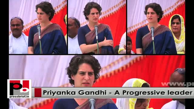 Watch Charismatic Priyanka Gandhi Vadra - star Congress campaigner with innovative vision Video