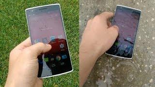Watch OnePlus One Water Test - Is It Water Proof?  Video