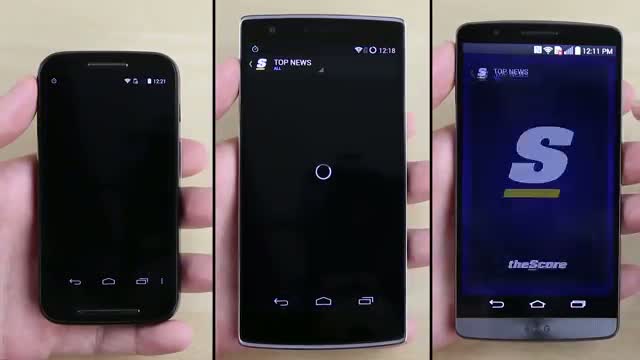 Watch Moto E vs. OnePlus One vs. G3 Speed Test  Video