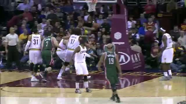 Watch NBA: Jabari Parker Drives for the Strong Baseline Reverse  Video
