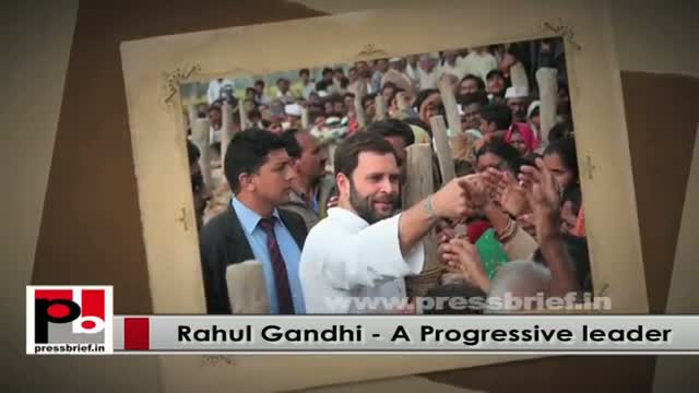 Watch Rahul Gandhi - Young Congress leader who not only preaches but delivers too Video