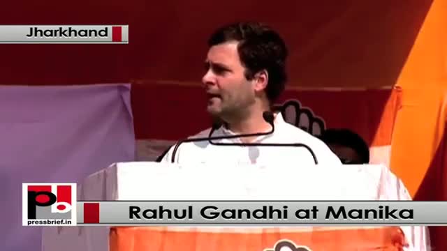 Watch Jharkhand polls: Congress works for all sections of society: Rahul Gandhi in Manika Video