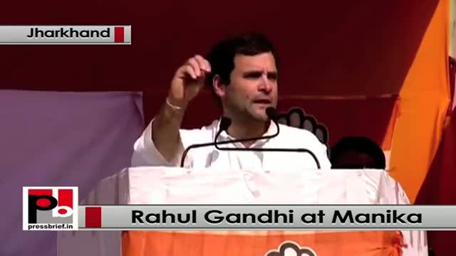 Watch Jharkhand polls: Rahul Gandhi addresses poll rally in Manika, hits out at Modi govt Video