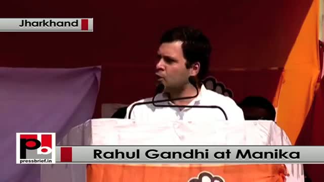 Watch Jharkhand polls: Rahul Gandhi addresses poll rally in Manika, targets Modi govt Video