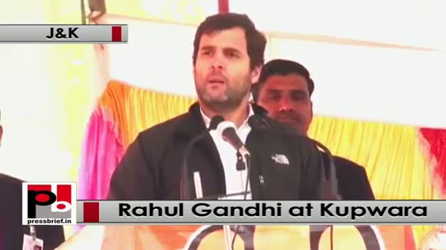 Watch J&K polls: At Kupwara, Rahul Gandhi hits out at Ã¢â‚¬Ëœpro-richÃ¢â‚¬â„¢ Modi govt, BJP Video