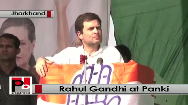 Watch Jharkhand polls: Rahul Gandhi attacks Modi govt in poll rally at Panki Video