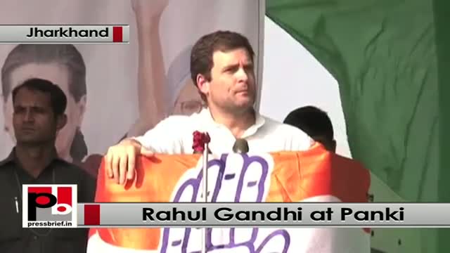 Watch Jharkhand polls: At Panki, Rahul Gandhi targets BJP, Modi govt Video