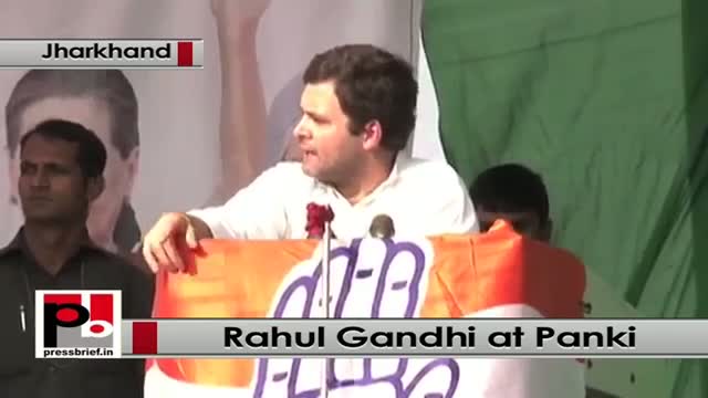 Watch Jharkhand polls: At Panki, Rahul Gandhi hits out at BJP, Modi govt Video