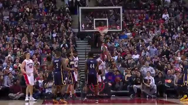Watch James Johnson Soars In for the Vicious One-Handed Slam Video Video