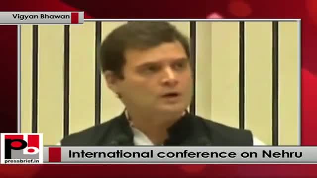 Watch Rahul Gandhi invokes Jawaharlal Nehru to attack Modi govt Video