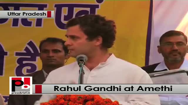 Watch In Amethi, Rahul Gandhi slams Modi's style of functioning Video