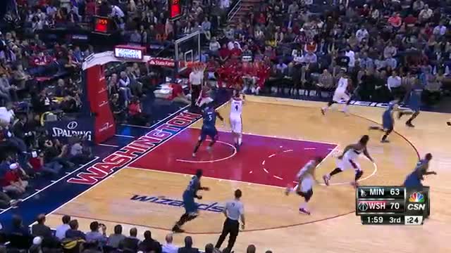 Watch NBA: John Wall Scores 21 Points, Dishes 17 to Beat T-Wolves Video