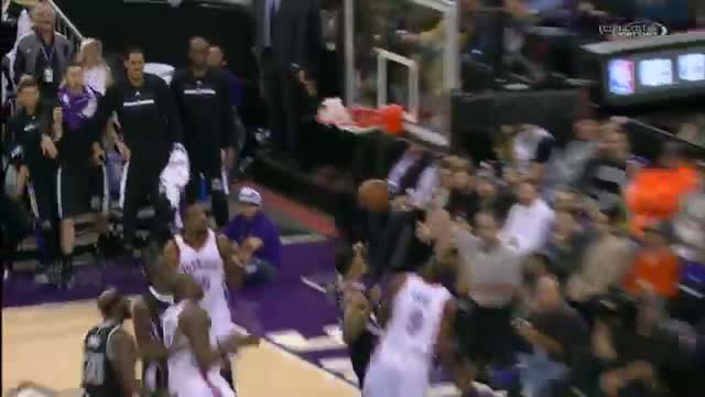 Watch NBA: Rudy Gay's Ridiculous Poster Dunk on Ibaka Video