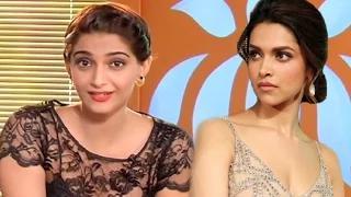 Watch Sonam Kapoor Stupid Comments To Deepika Padukone Video Video