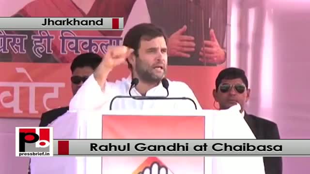 Watch Jharkhand polls: At Chaibasa Rahul Gandhi urges people to support Congress Video