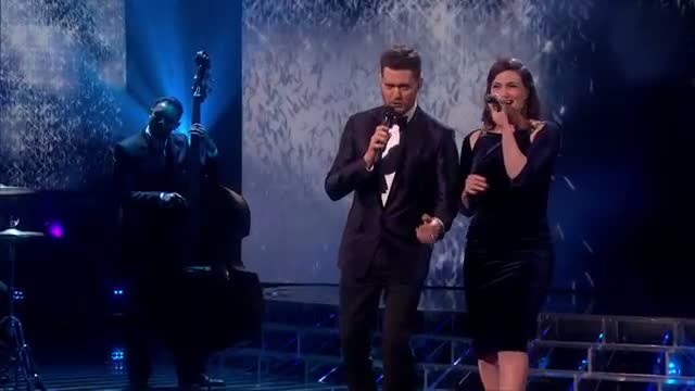 Watch The X Factor UK 2014 - Idina Menzel & Michael BublÃƒÂ© sing Baby It's Cold Outside | Semi-Final Results Video
