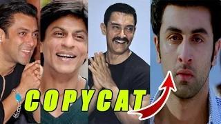 Watch Ranbir COPIES Shahrukh, Aamir & Salman Khan | ROY Video Video