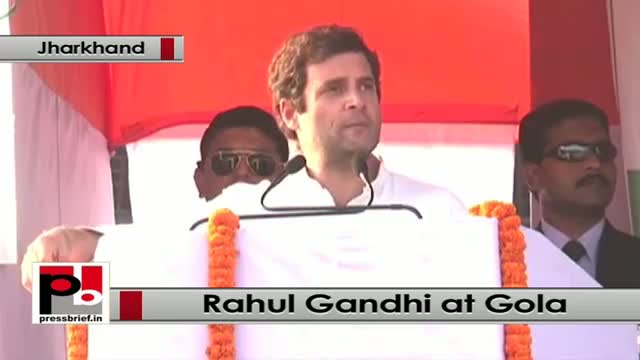 Watch Jharkhand polls: At Gola, Rahul Gandhi slams Modi govt for increasing terror violence Video