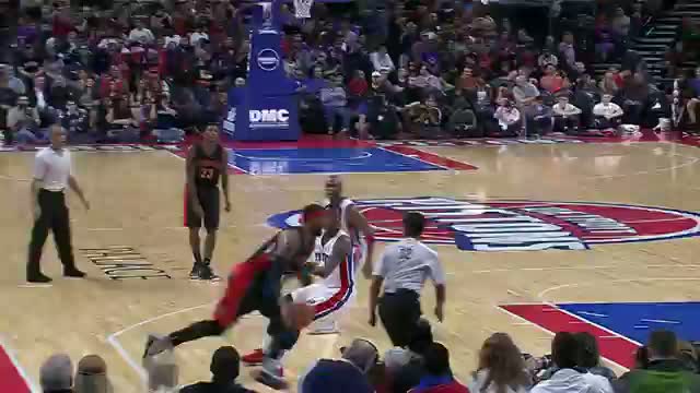 Watch NBA: James Johnson Cocks the Hammer and Explodes on the Rim Video