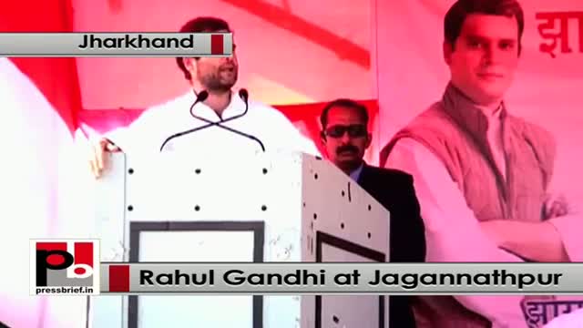Watch Jharkhand polls, At Jagannathpur, Rahul Gandhi takes on BJP, Modi govt Video