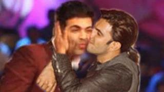 Watch Ranveer Singh KISSES Karan Johar in PUBLIC Video Video