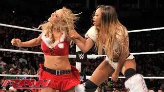 Watch Santa's Helpers Six-Diva Tag Team Match: WWE Raw, December 22, 2014 Video