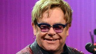Watch ELTON JOHN Ties The Knot! Video