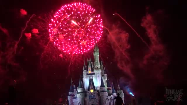 Watch Holiday Wishes 2014 Fireworks Show Celebrate the Spirit of the Season during Mickey's Christmas Video Video
