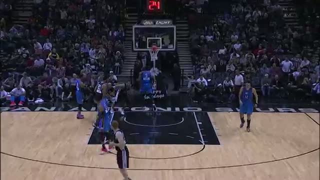 Watch NBA: Marco Belinelli Crosses Over Ibaka for the Smash Video