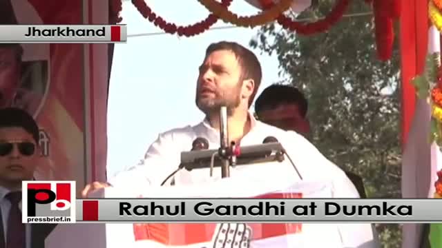 Watch Jharkhand - Rahul Gandhi says PM Modi craves more power Video