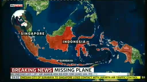 Watch AirAsia flight QZ8501 with 162 people from Indonesia to Singapore MISSING Video