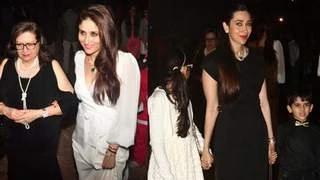 Watch Kareena Kapoor & Karishma ATTEND MIDNIGHT Mass on Christmas 2014 Video