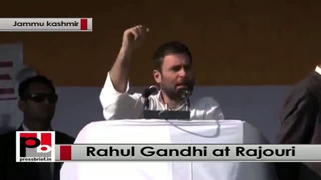Watch J&K polls: At Rajouri rally, Rahul Gandhi lashes out at Modi, BJP Video