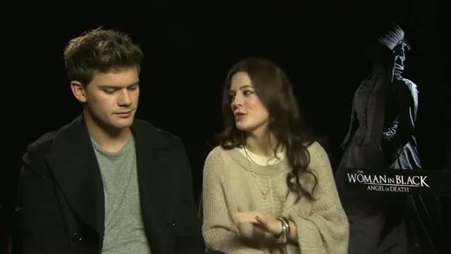 Watch On-set Chills for 'Woman in Black' Stars Video Video
