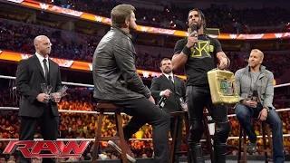 Watch Seth Rollins forces John Cena to reinstate The Authority: WWE Raw, December 29, 2014 Video