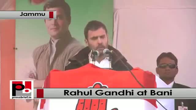 Watch Rahul Gandhi at Bani in J&K slams Modi, BJP Video