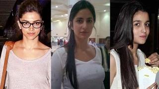 Watch Bollywood Actresses SPOTTED Without MakeUp In 2014 Video Video