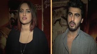 Watch Arjun Kapoor And Sonakshi Sinha Promote Tevar Video Video