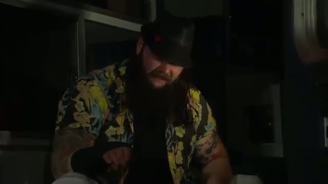 Watch Bray Wyatt sends a message to Dean Ambrose before their Ambulance Match: WWE Raw, December 29, 2014 Video