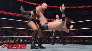 Watch Bad News Barrett vs. Cesaro: WWE Raw, December 29, 2014 Video