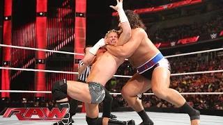 Watch Dolph Ziggler vs. Rusev Ã¢â‚¬â€œ Champion vs. Champion Match: WWE Raw, December 29, 2014 Video