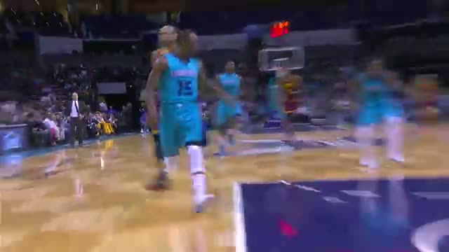 Watch NBA: Kemba Walker Serves the Fancy Behind-the-Back Dish to Zeller Video