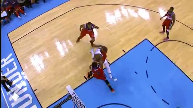 Watch NBA: Kevin Durant Drops 34 in OKC's Win Over the Wizards Video